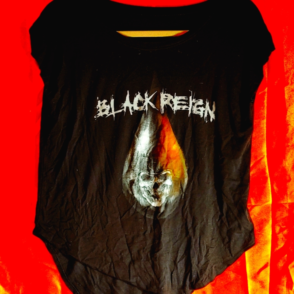🖤Black Reign Band Altered Tee🖤-MUST BUNDLE